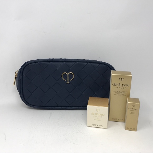 Cle De Peau Beaute Mini Sample Gift Set Brand New - Navy